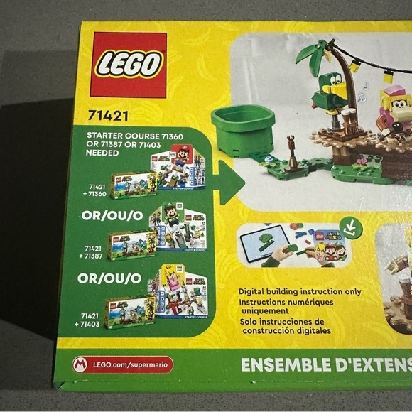 LEGO Super Mario 71421 – Donkey Kong Dixie Kong’s Jungle Jam Expansion Set – New - Picture 5 of 7